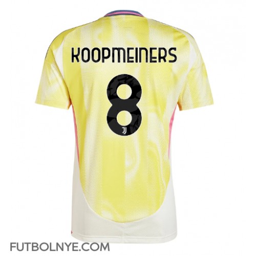 Camiseta Juventus Teun Koopmeiners #8 Visitante Equipación 2024-25 manga corta